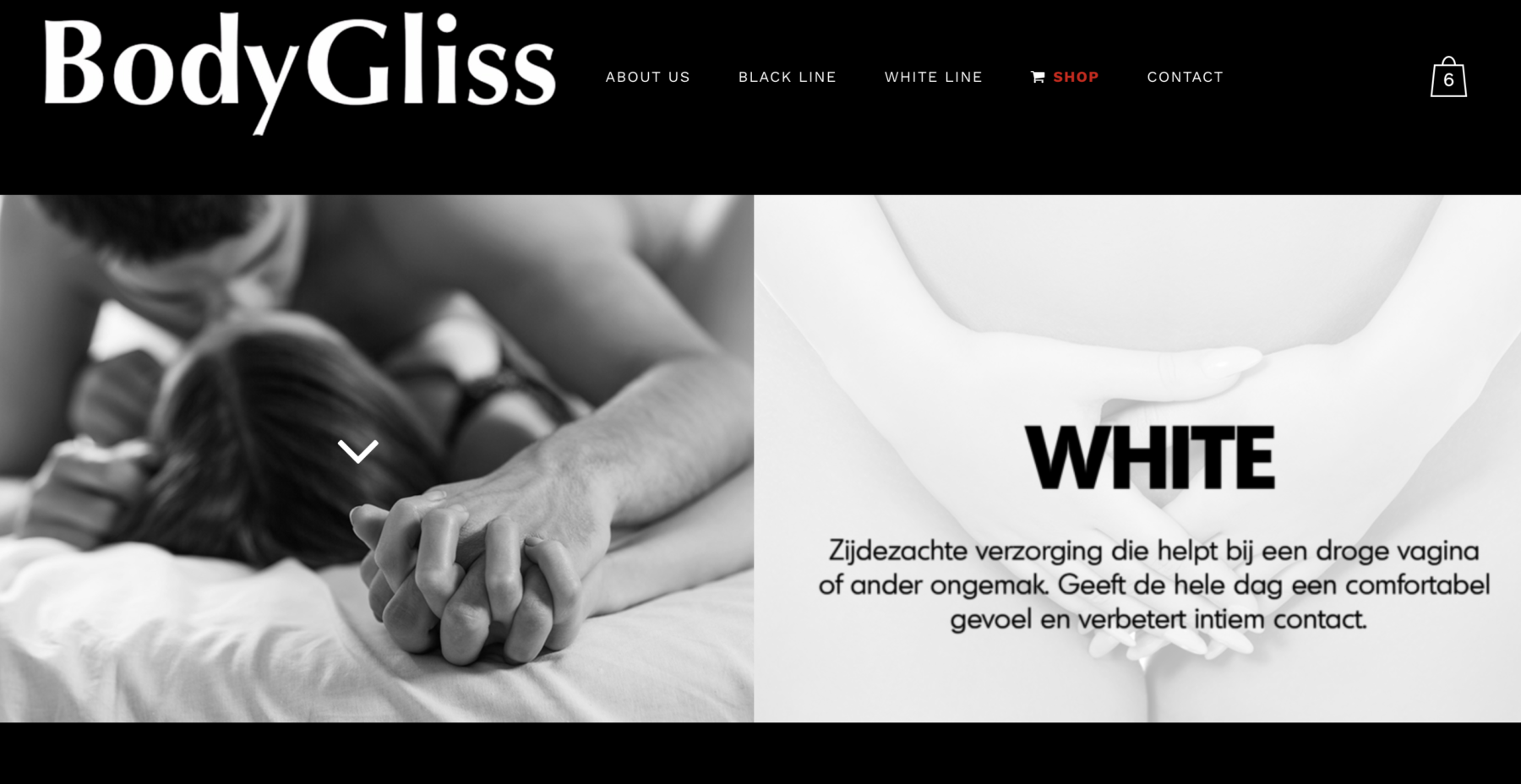 Bodygliss website restyle